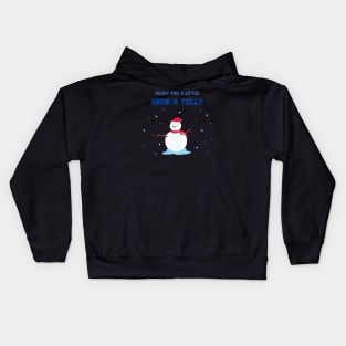 Snowman Xmas Kids Hoodie